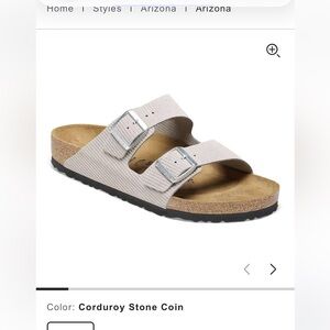 Birkenstock grey Double Strap Sandals with Buckles SZ 38